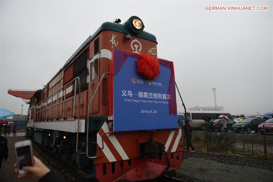 CHINA-ZHEJIANG-IRAN-CONTAINER TRAIN (CN)