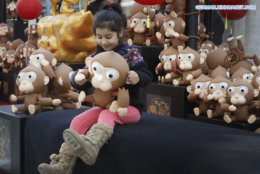 CANADA-VANCOUVER-CHINESE-EXHIBITION-YEAR OF MONKEY 