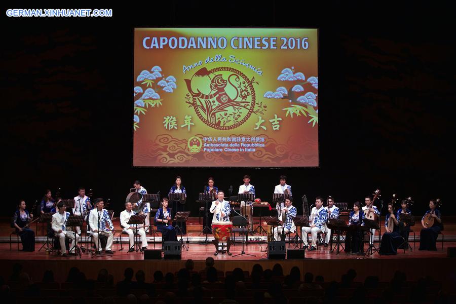 ITALY-ROME-CHINESE LUNAR NEW YEAR-CONCERT