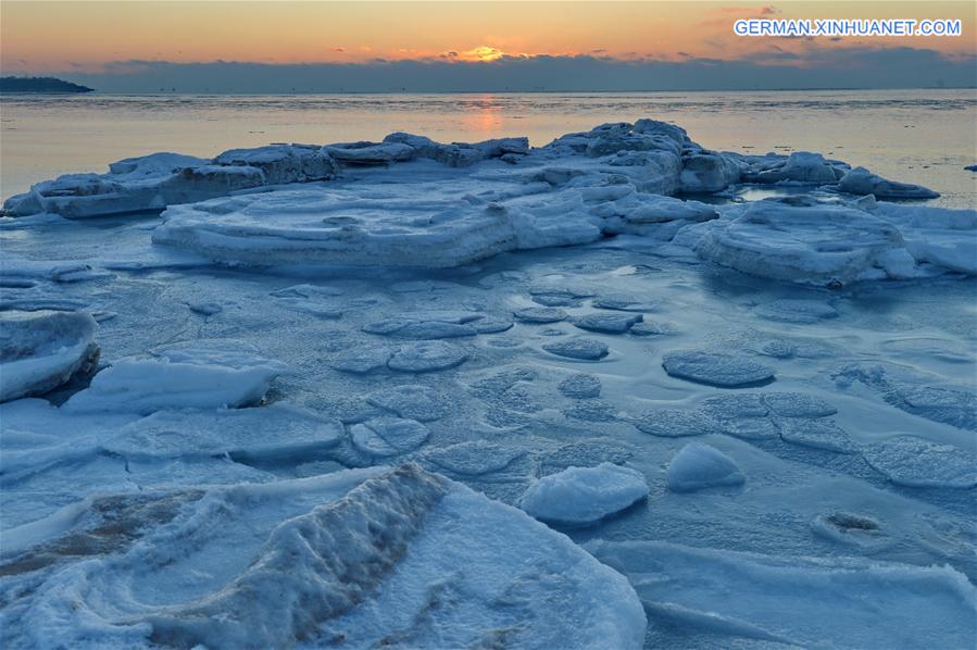 CHINA-HEBEI-QINHUANGDAO-SEA ICE (CN)