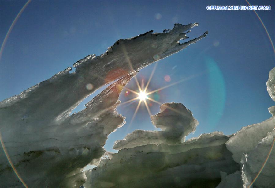 CHINA-HEBEI-QINHUANGDAO-SEA ICE (CN)