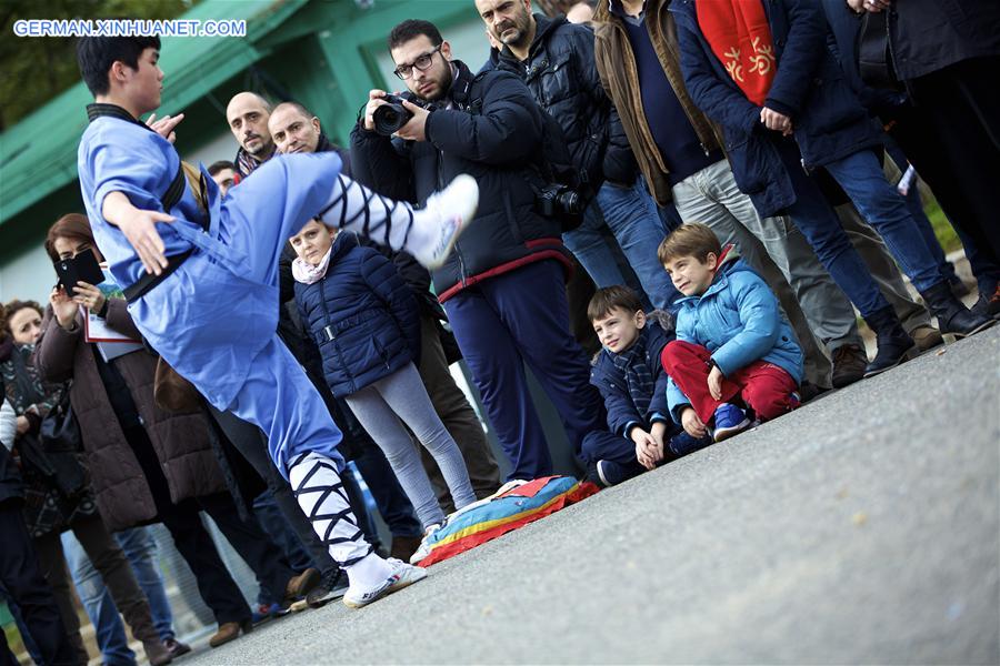 ITALY-ROME-TEMPLE FAIR-CHINESE LUNAR NEW YEAR-CHILDREN