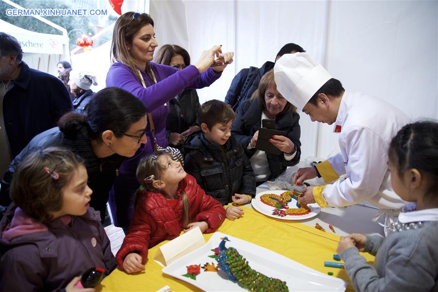 ITALY-ROME-TEMPLE FAIR-CHINESE LUNAR NEW YEAR-CHILDREN