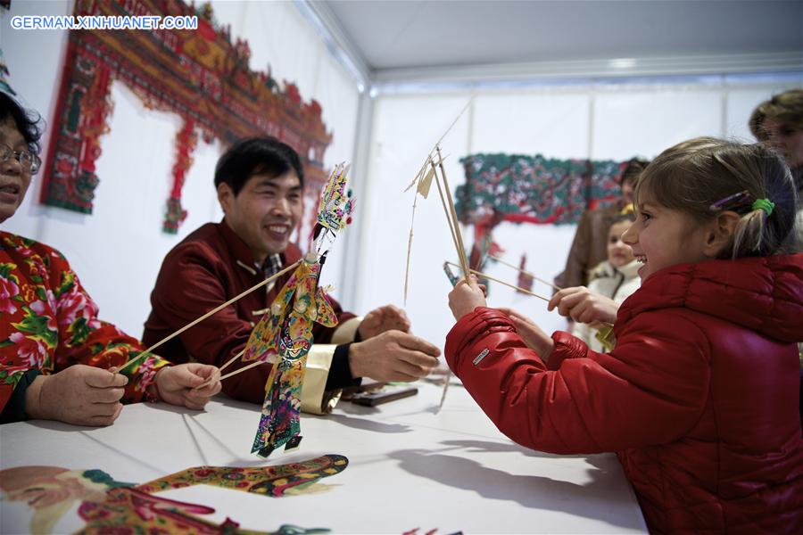 ITALY-ROME-TEMPLE FAIR-CHINESE LUNAR NEW YEAR-CHILDREN