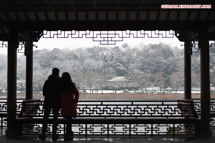 CHINA-HANGZHOU-WEST LAKE-SNOW (CN)