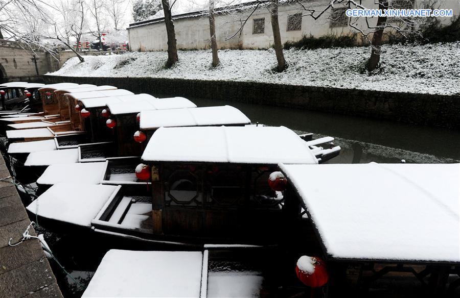 #CHINA-JIANGSU-SUZHOU-SNOW SCENERY (CN)