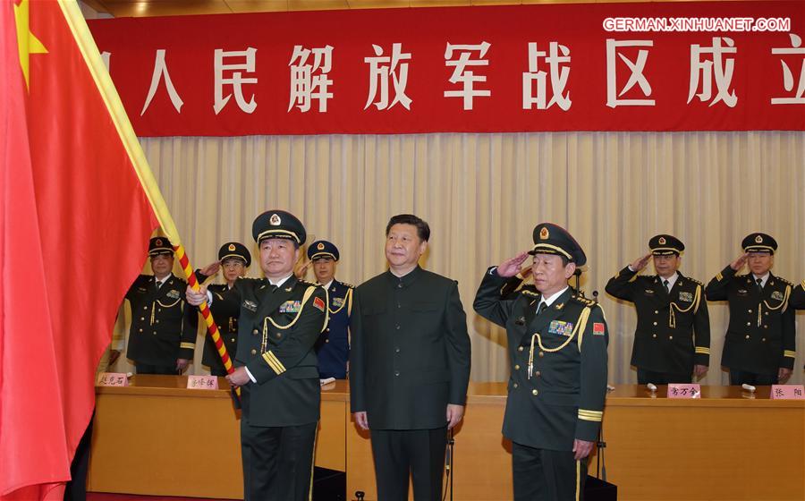 CHINA-BEIJING-XI JINPING-PLA-THEATER COMMANDS (CN)