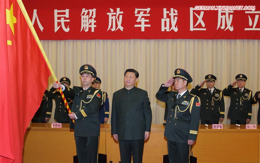 CHINA-BEIJING-XI JINPING-PLA-THEATER COMMANDS (CN)