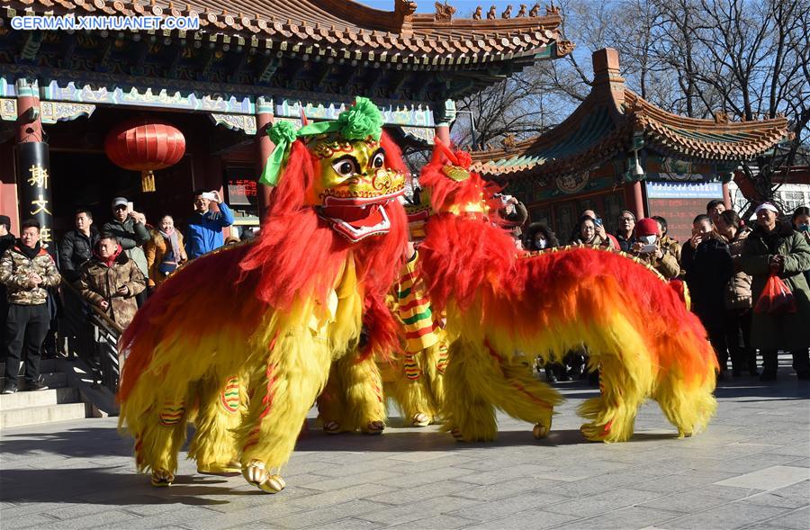 CHINA-BEIJING-FOLK PERFORMANCE (CN)