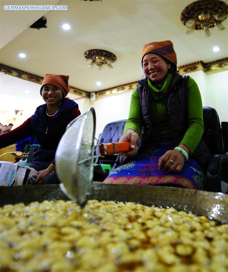 CHINA-TIBET-NEW YEAR-FOOD(CN)