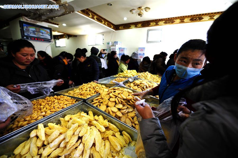 CHINA-TIBET-NEW YEAR-FOOD(CN)