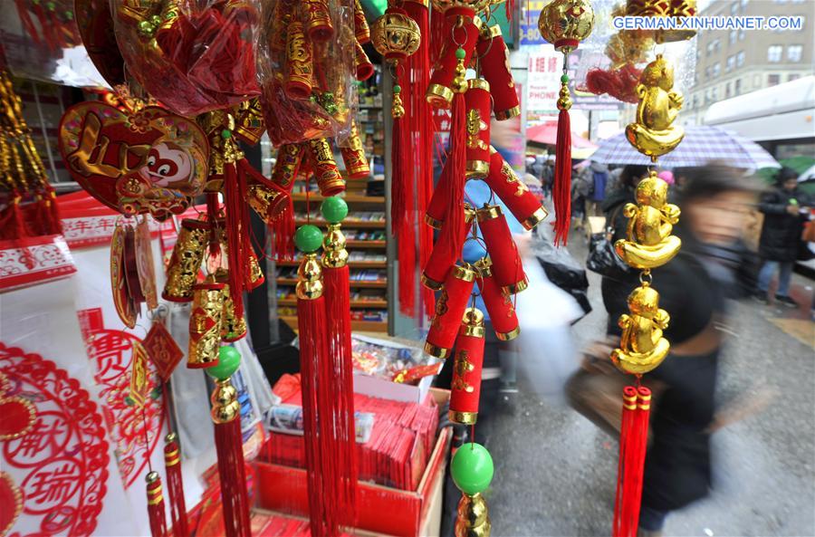 U.S.-NEW YORK-CHINATOWN-CHINESE NEW YEAR