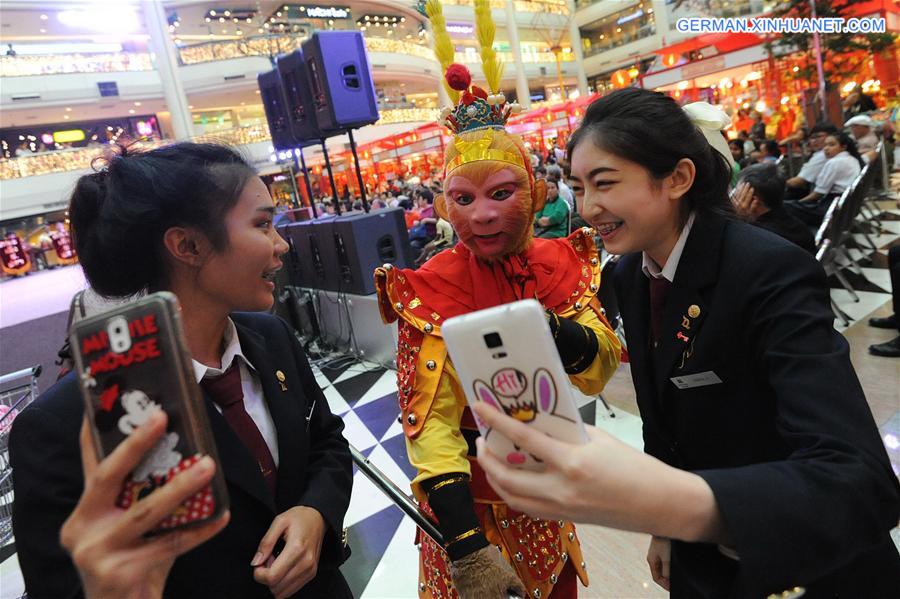 THAILAND-BANGKOK-MONKEY KING-NEW YEAR CELEBRATION