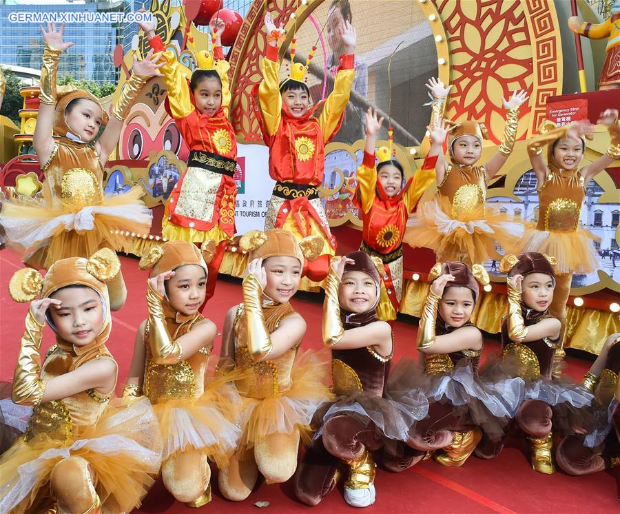 #CHINA-HONG KONG-FLOAT PERFORMANCE-PREVIEW (CN*)