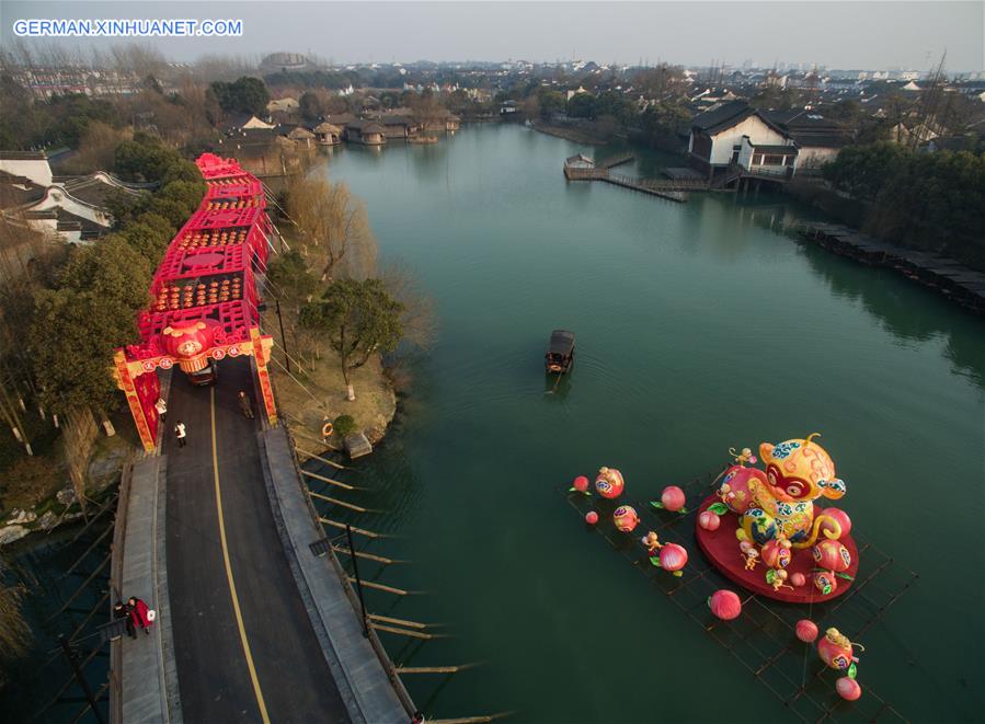 CHINA-ZHEJIANG-LANTERN-SPRING FESTIVAL (CN)