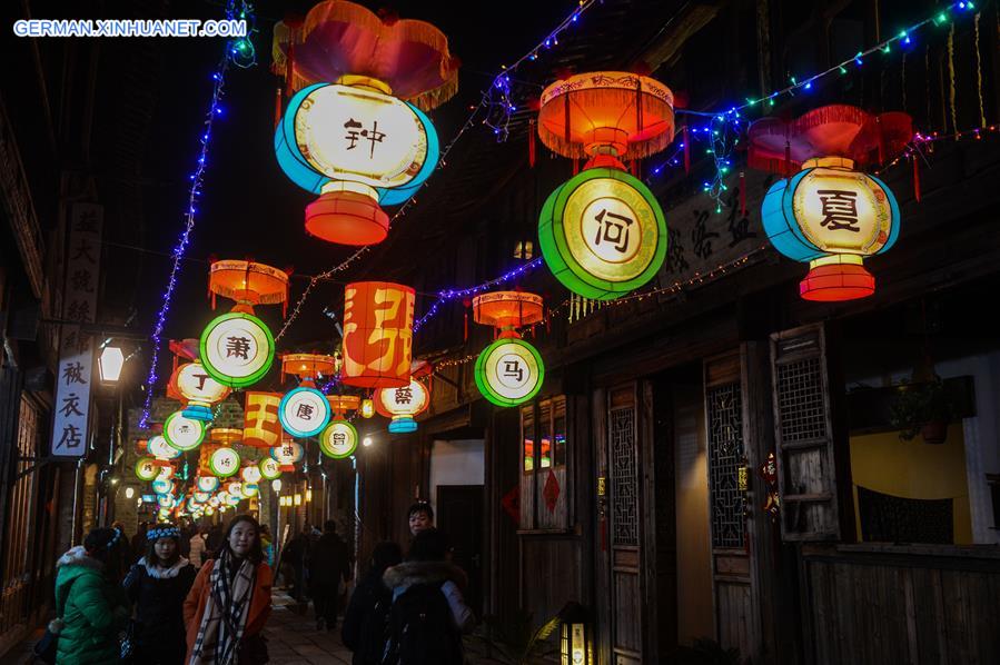 CHINA-ZHEJIANG-LANTERN-SPRING FESTIVAL (CN)