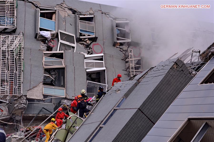 CHINA-KAOHSIUNG EARTHQUAKE-TAINAN (CN)