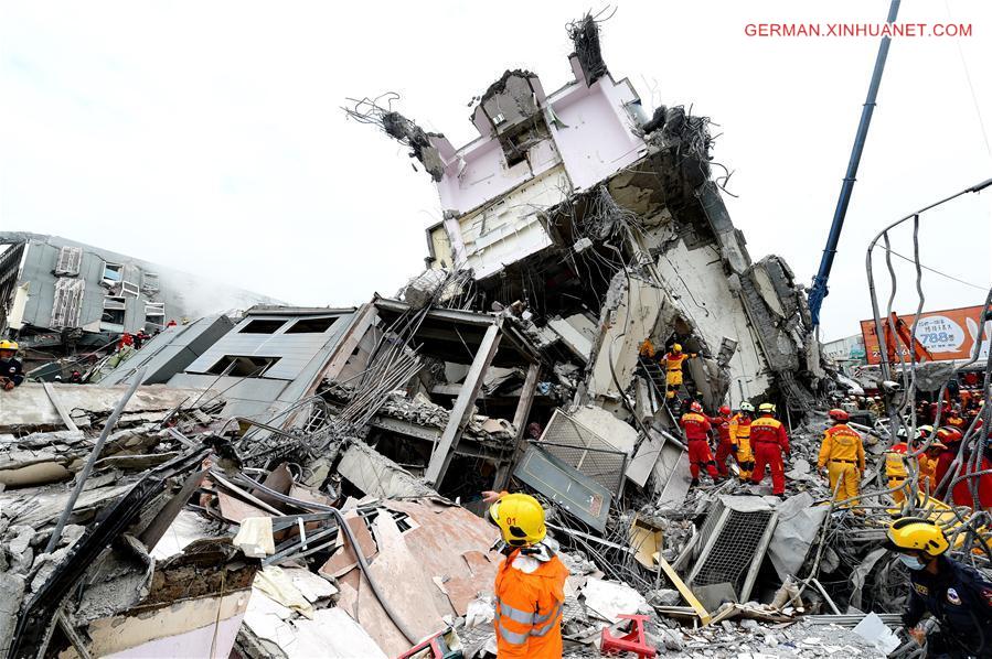 CHINA-KAOHSIUNG EARTHQUAKE-TAINAN (CN)