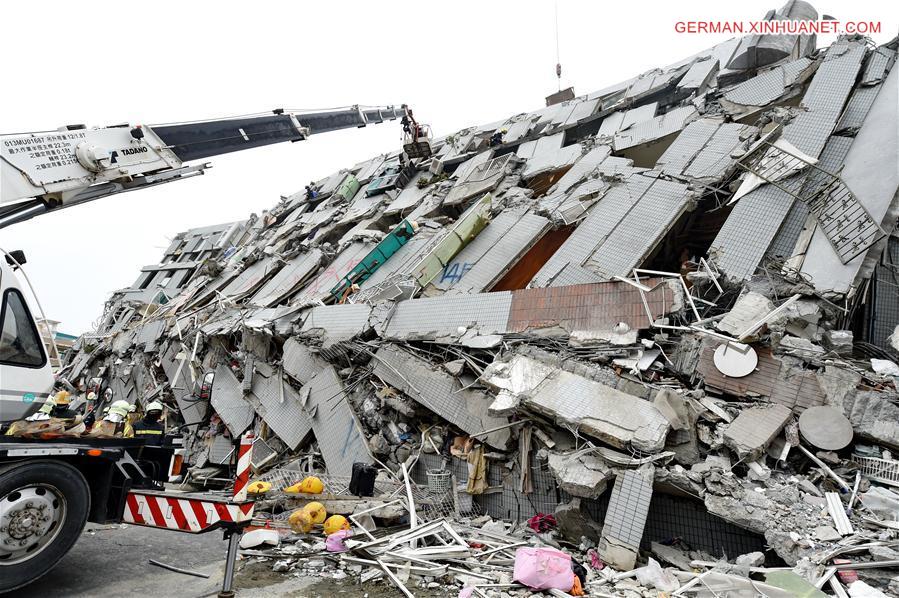 CHINA-KAOHSIUNG EARTHQUAKE-TAINAN (CN)