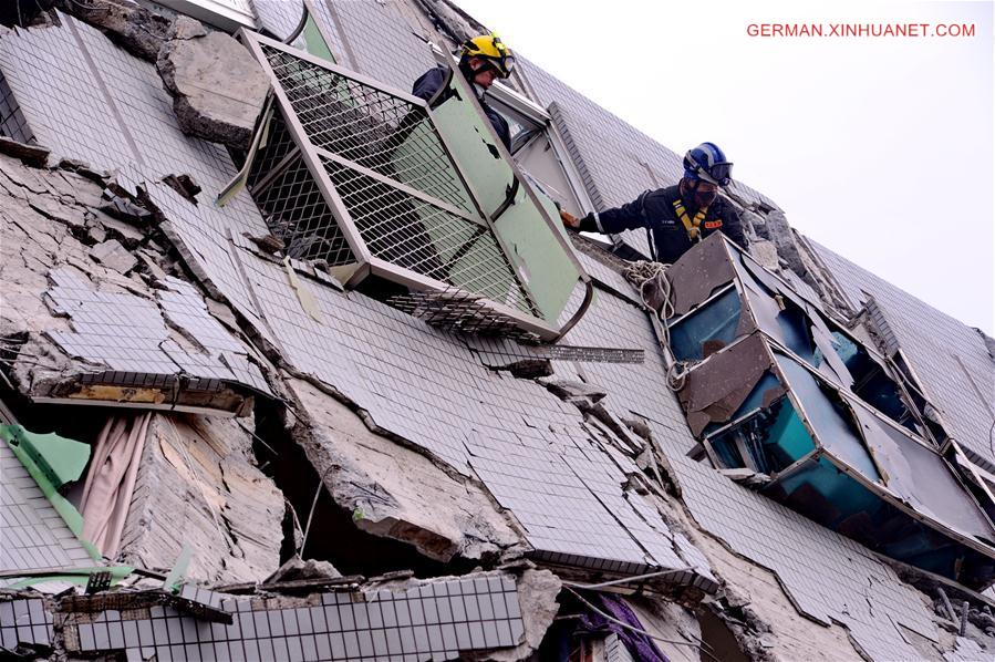 CHINA-KAOHSIUNG EARTHQUAKE-TAINAN (CN)