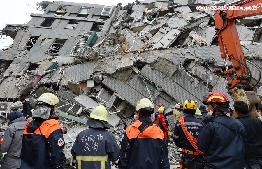 CHINA-KAOHSIUNG EARTHQUAKE-TAINAN (CN)