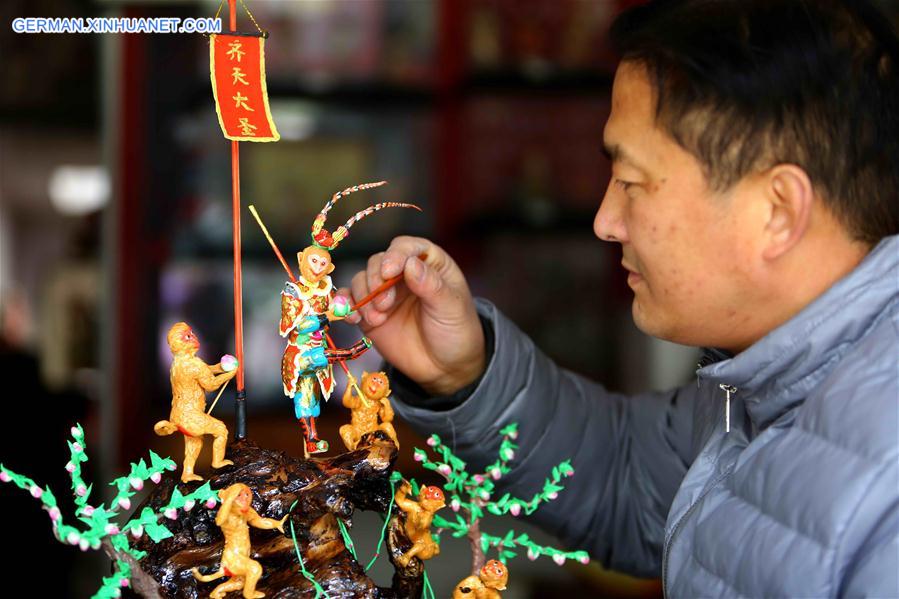 #CHINA-FOLK ARTIST-YEAR OF MONKEY (CN)