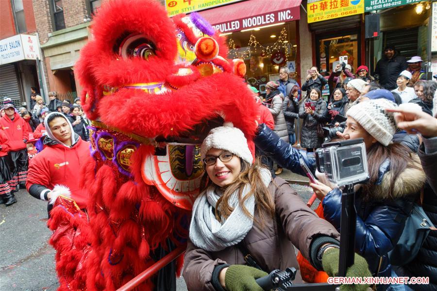 U.S.-NEW YORK-CHINESE LUNAR NEW YEAR-CELEBRATIONS