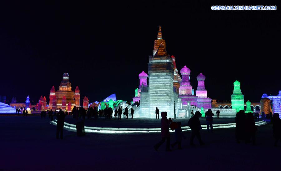 CHINA-HARBIN-ICE SCULPTURE (CN)