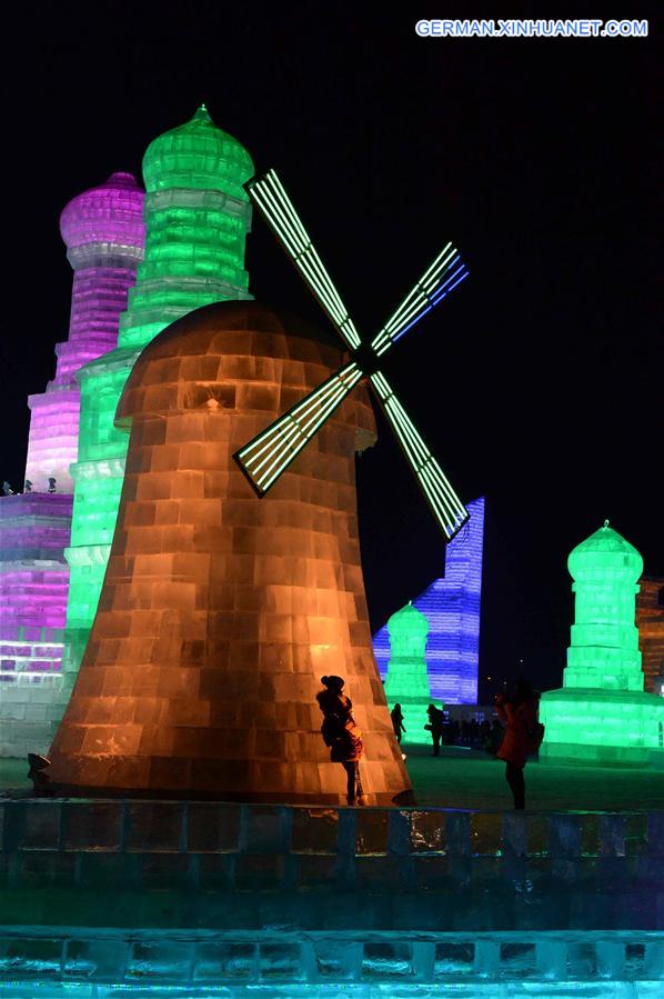 CHINA-HARBIN-ICE SCULPTURE (CN)