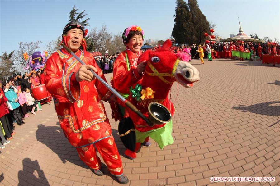 #CHINA-SHANDONG-SPRING FESTIVAL-FOLK ART (CN)