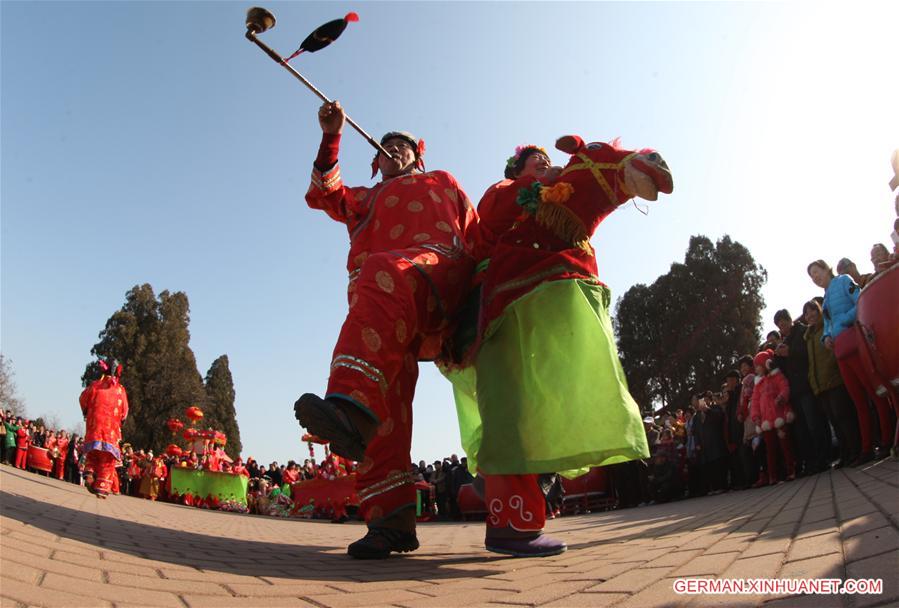 #CHINA-SHANDONG-SPRING FESTIVAL-FOLK ART (CN)