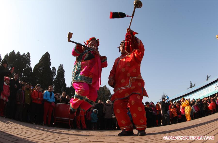 #CHINA-SHANDONG-SPRING FESTIVAL-FOLK ART (CN)