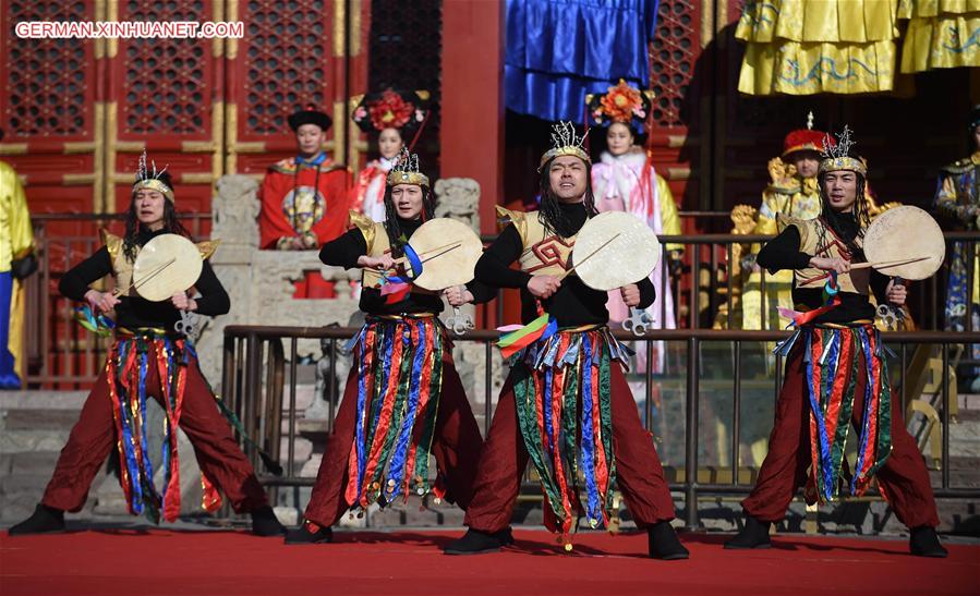 CHINA-SHENYANG-PALACE MUSEUM-SHOW  (CN)