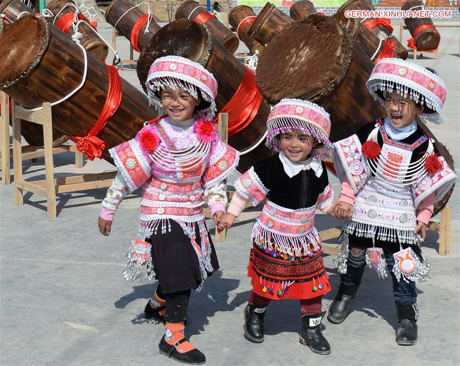 #CHINA-GUIZHOU-HUISHUI-DRUM-WORSHIPPING FESTIVAL (CN)