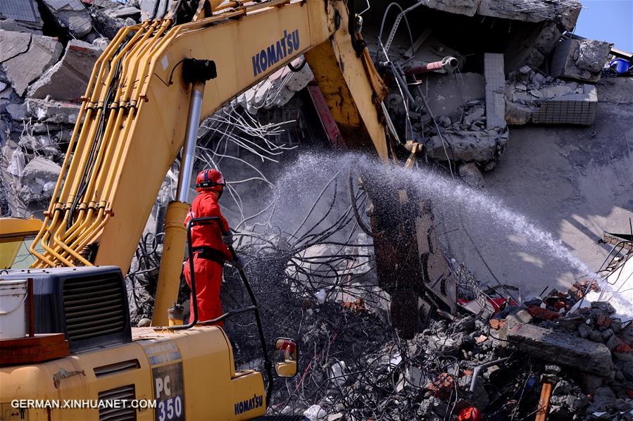 CHINA-TAINAN-EARTHQUAKE-RESCUE (CN)