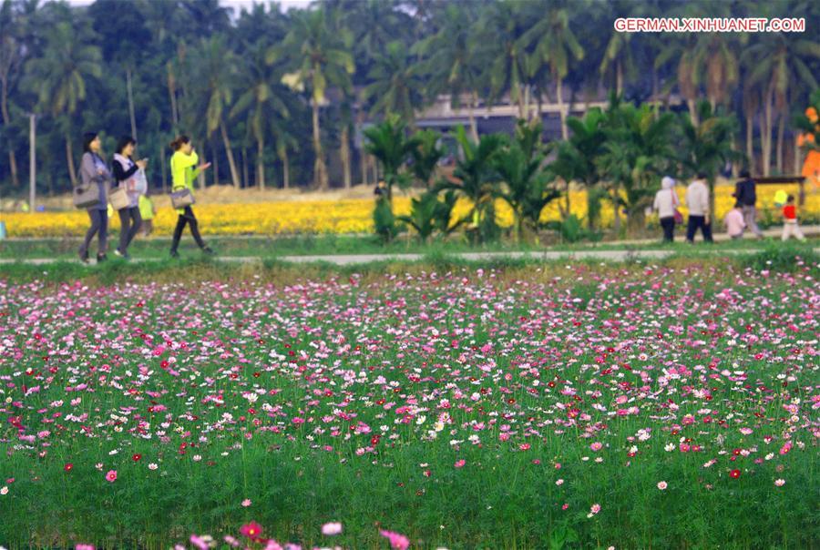 #CHINA-HAINAN-FLOWERS (CN)