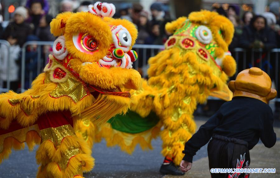 U.S.-NEW YORK-CHINESE NEW YEAR-PERFORMANCE