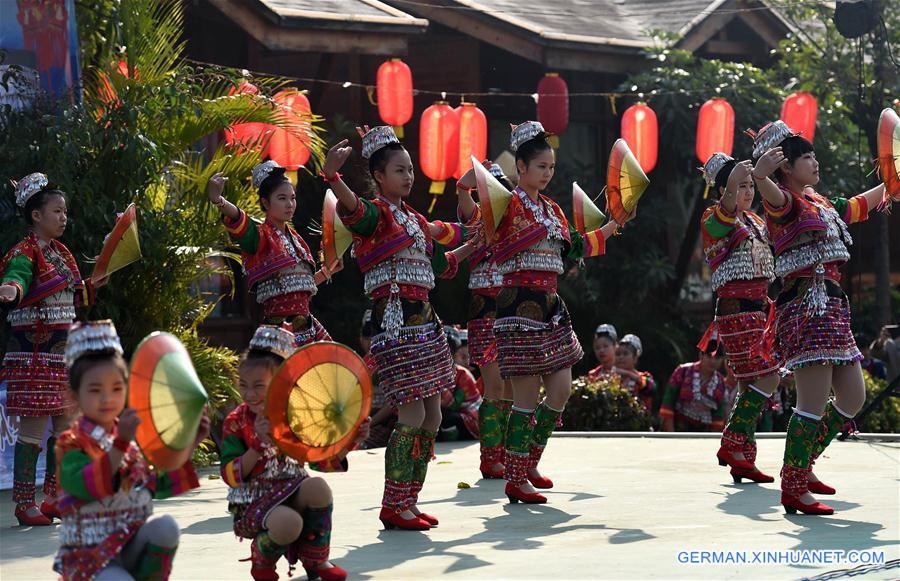 CHINA-YUNNAN-XINPING-HUAYAO DAI ETHNIC GROUP-HUAJIE FESTIVAL (CN)