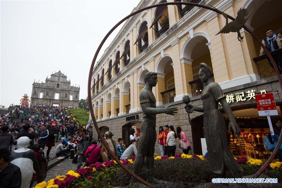 CHINA-MACAO-SPRING FESTIVAL-TOURISM (CN) 