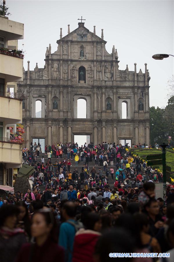 CHINA-MACAO-SPRING FESTIVAL-TOURISM (CN) 