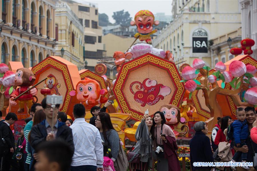 CHINA-MACAO-SPRING FESTIVAL-TOURISM (CN) 