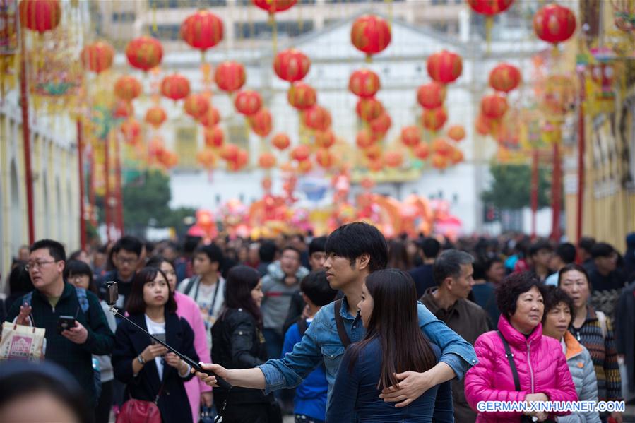 CHINA-MACAO-SPRING FESTIVAL-TOURISM (CN) 