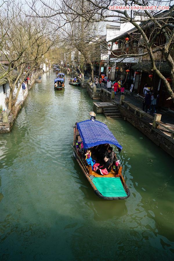 CHINA-JIANGSU-ZHOUZHUANG-SPRING FESTIVAL-TOURISM (CN)