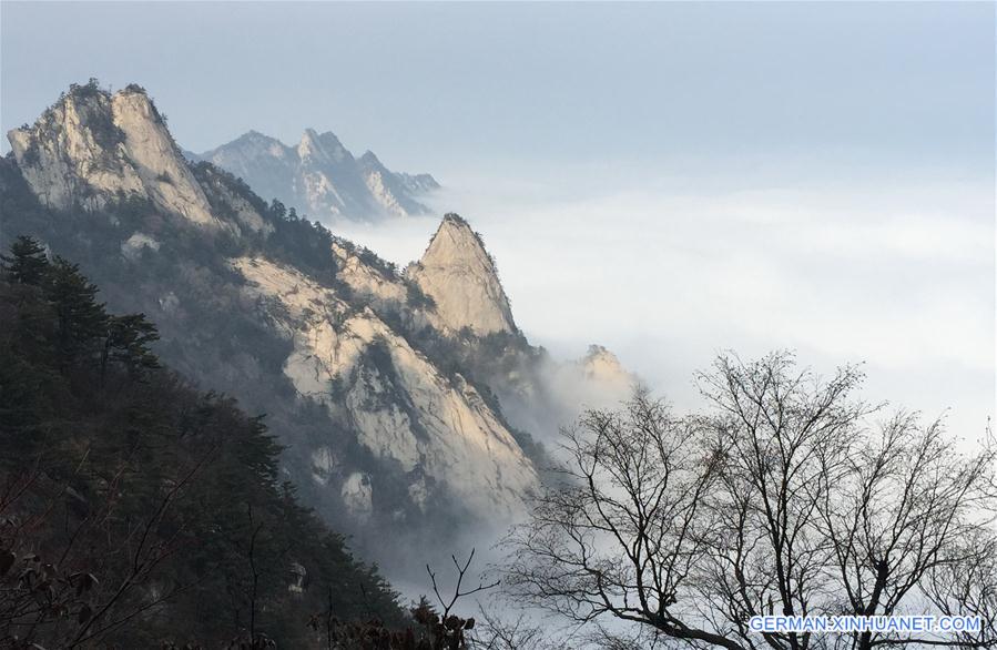 CHINA-HENAN-YAOSHAN MOUNTAIN-SEA OF CLOUDS (CN)