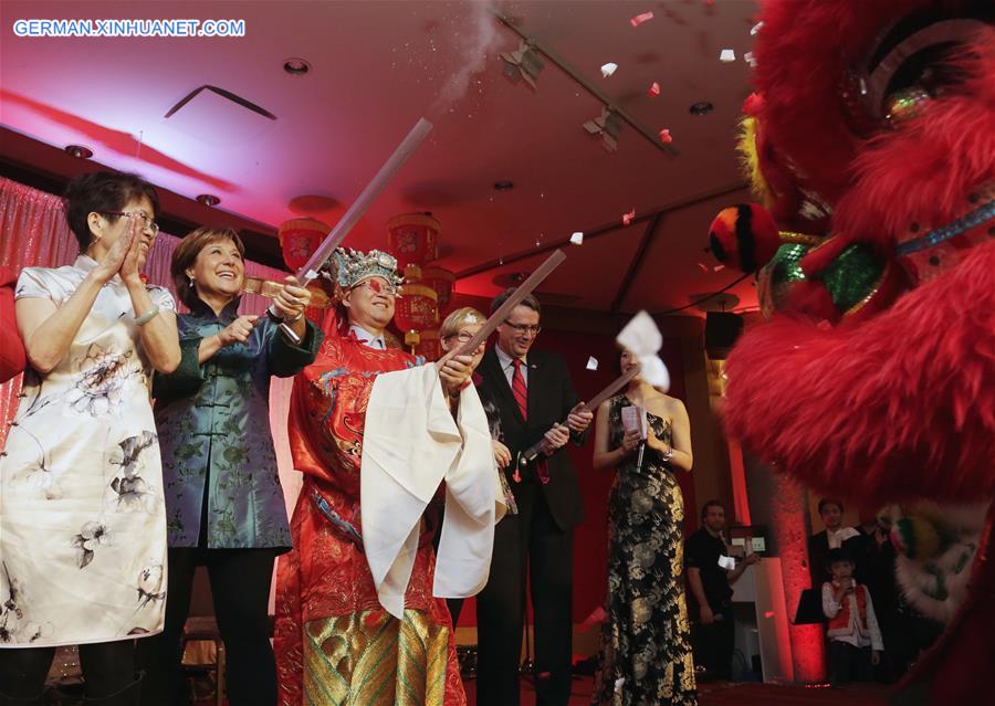 CANADA-VANCOUVER-CHINESE LUNAR NEW YEAR-CHRISTY CLARK-CELEBRATION