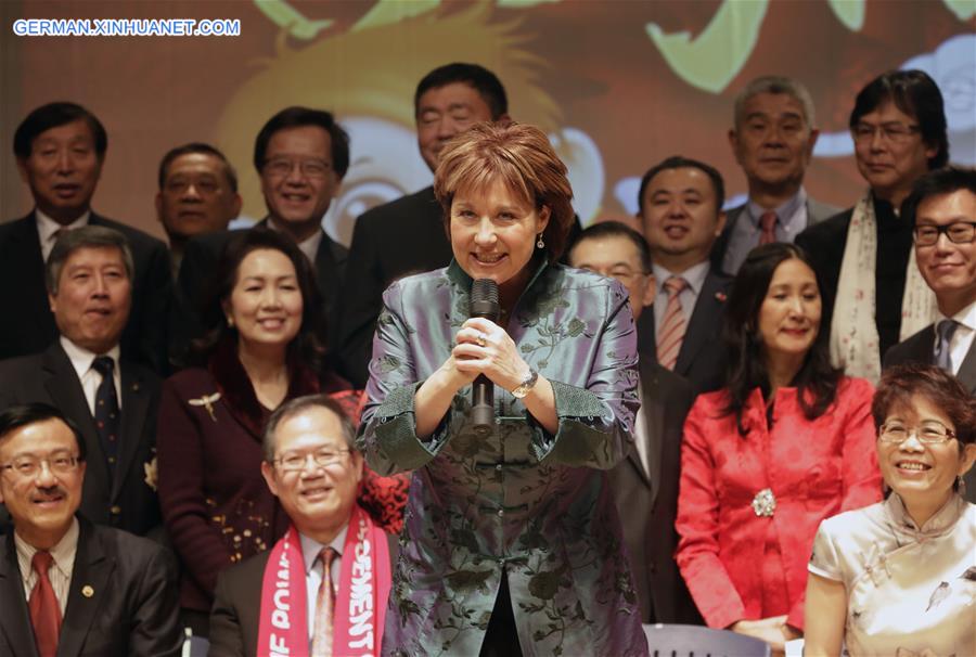 CANADA-VANCOUVER-CHINESE LUNAR NEW YEAR-CHRISTY CLARK-CELEBRATION