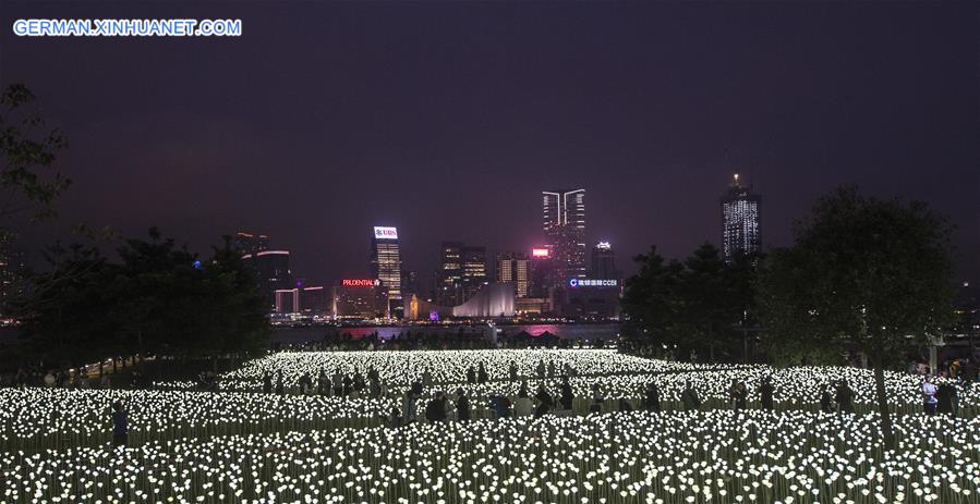 CHINA-HONG KONG-LIGHT-VALENTINE'S DAY (CN)