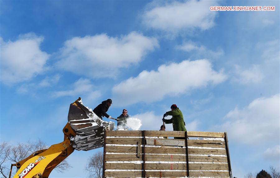 CHINA-HARBIN-SNOW SCULPTURE EXPO-FIXING(CN)