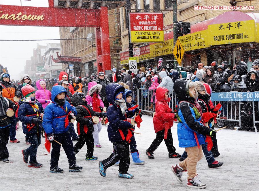 U.S.-CHICAGO-CHINESE NEW YEAR-CELEBRATION 