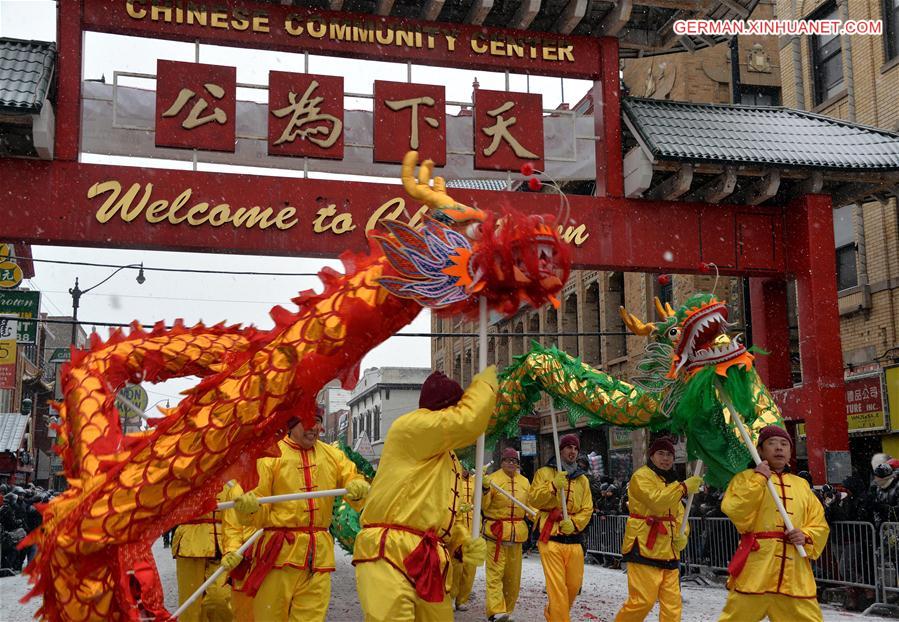 U.S.-CHICAGO-CHINESE NEW YEAR-CELEBRATION 